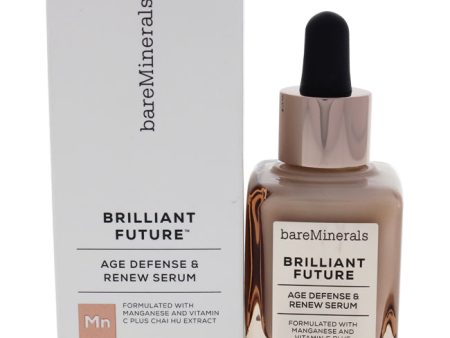 bareMinerals Brilliant Future Age Defense and Renew Serum by bareMinerals for Unisex - 1 oz Serum Online