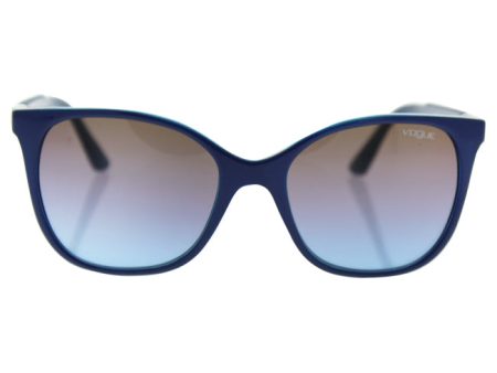 Vogue Vogue VO5032S 2383 48 - Top Bluette Azure Transparent Azure Gradient Pink Brown by Vogue for Women - 54-18-140 mm Sunglasses For Cheap