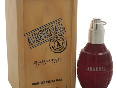 Gilles Cantuel Arsenal Red by Gilles Cantuel for Men - 3.4 oz EDP Spray Fashion