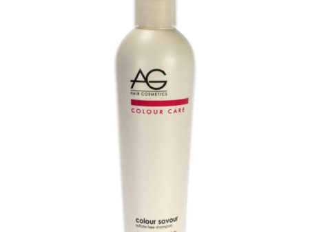 AG Hair Cosmetics Colour Savour Sulfate-Free Shampoo by AG Hair Cosmetics for Unisex - 8 oz Shampoo on Sale