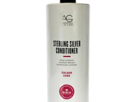 AG Hair Cosmetics Sterling Silver Toning Conditioner by AG Hair Cosmetics for Unisex - 33.8 oz Conditioner For Discount