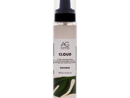 AG Hair Cosmetics Cloud Air Light Volumizing Mousse by AG Hair Cosmetics for Unisex - 3.6 oz Mousse Online now