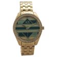 Armani Exchange AX5527 Geo Gold-Tone Stainless Steel Bracelet Watch by Armani Exchange for Women - 1 Pc Watch Hot on Sale