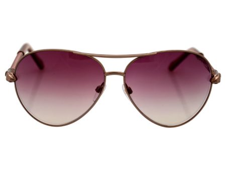 Roberto Cavalli Roberto Cavalli RC976S Syrma 34Z - Gold Pink by Roberto Cavalli for Women - 61-12-135 mm Sunglasses Online now