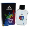 Adidas Adidas Team Five by Adidas for Men - 3.4 oz EDT Spray For Cheap