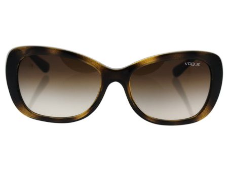 Vogue Vogue VO2943SB W656 13 - Dark Havana Brown Gradient by Vogue for Women - 55-17-135 mm Sunglasses Online Hot Sale