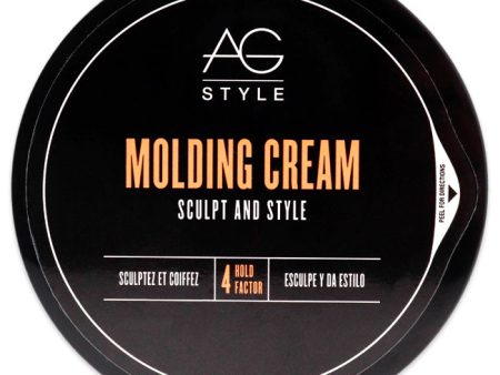 AG Hair Cosmetics Molding Cream Sculpt And Style by AG Hair Cosmetics for Unisex - 2.5 oz Cream Hot on Sale