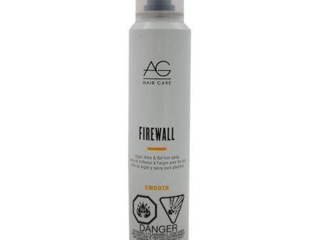 AG Hair Cosmetics Firewall Argan Flat Iron Spray by AG Hair Cosmetics for Unisex - 5 oz Hairspray Sale