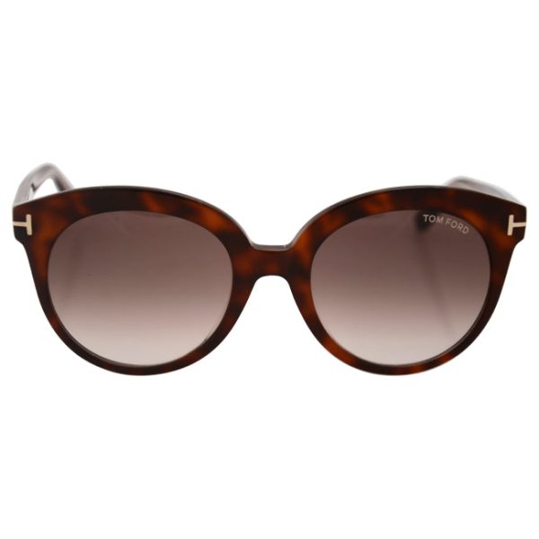 Tom Ford Tom Ford FT0429 Monica 56F - Havana by Tom Ford for Women - 54-20-140 mm Sunglasses Online Hot Sale