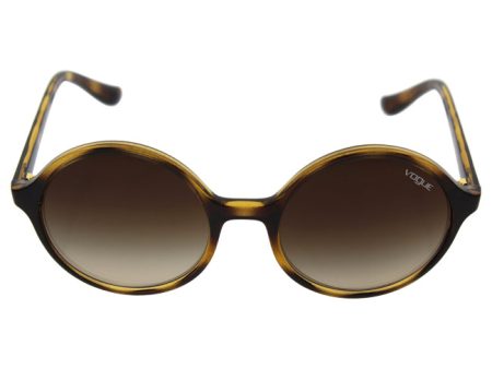 Vogue Vogue VO5036S W656 13 - Dark Havana Brown Gradient by Vogue for Women - 52-19-135 mm Sunglasses For Discount