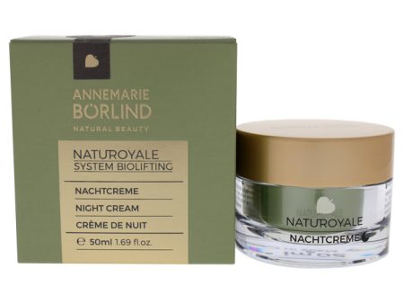 Annemarie Borlind Naturoyale System Biolifting Night Cream by Annemarie Borlind for Unisex - 1.7 oz Cream For Sale