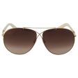 Tom Ford Tom Ford FT0374 Eva 28G - Rose Gold by Tom Ford for Women - 61-10-140 mm Sunglasses on Sale