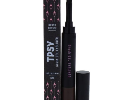 TPSY Brush Gel Eyeliner - 001 Hiker Babe by TPSY for Women - 0.05 oz Eyeliner Fashion