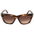 Tom Ford Tom Ford FT0361 Celina 50F - Brown by Tom Ford for Women - 55-18-140 mm Sunglasses Sale