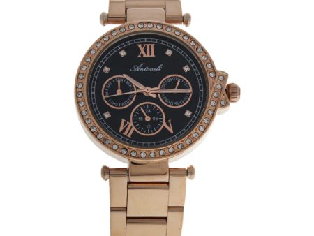 Antoneli AL0519-15 Rose Gold Stainless Steel Bracelet Watch by Antoneli for Women - 1 Pc Watch Online Sale