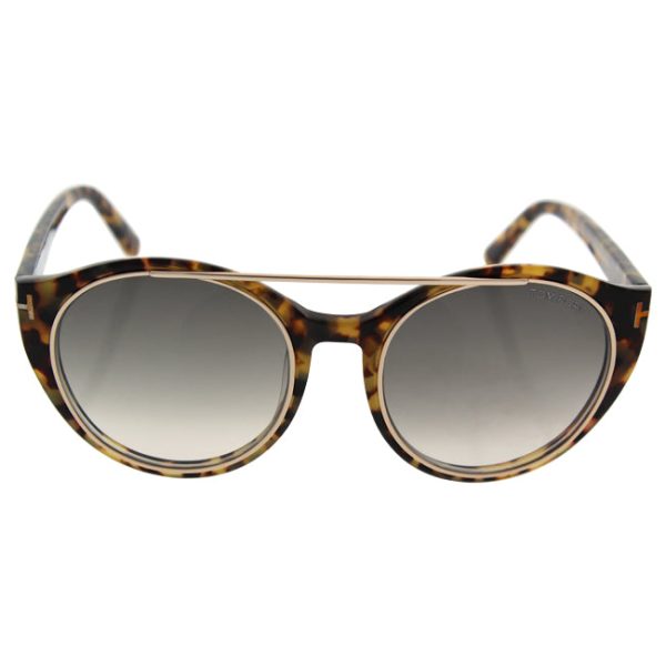 Tom Ford Tom Ford FT0383 Joan 56B - Havana Grey Gradient by Tom Ford for Women - 52-19-140 mm Sunglasses Online Sale