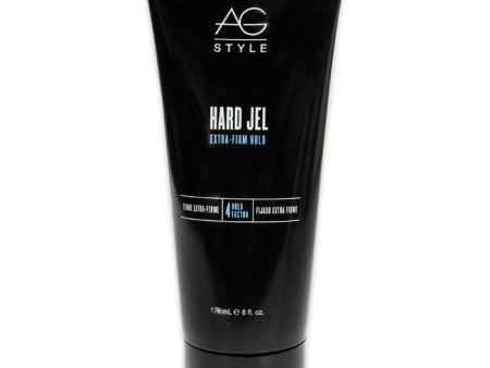 AG Hair Cosmetics Hard Jel Extra-Firm Hold by AG Hair Cosmetics for Unisex - 6 oz Gel on Sale