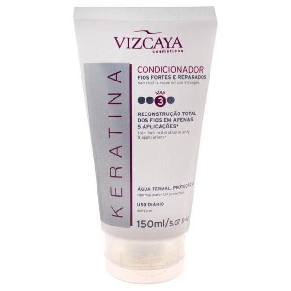 Vizcaya Keratina Conditioner Total Hair Reconstruction by Vizcaya for Unisex - 5.07 oz Conditioner Sale