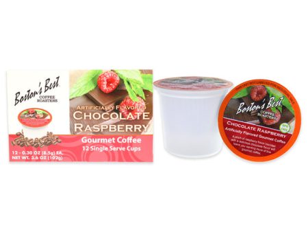 Bostons Best Chocolate Raspberry Gourmet Coffee by Bostons Best for Unisex - 12 Cups Coffee Online Sale