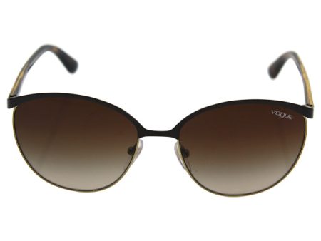 Vogue Vogue VO4010S 997 13 - Brown Gold Brown Grandient by Vogue for Women - 57-17-140 mm Sunglasses Fashion