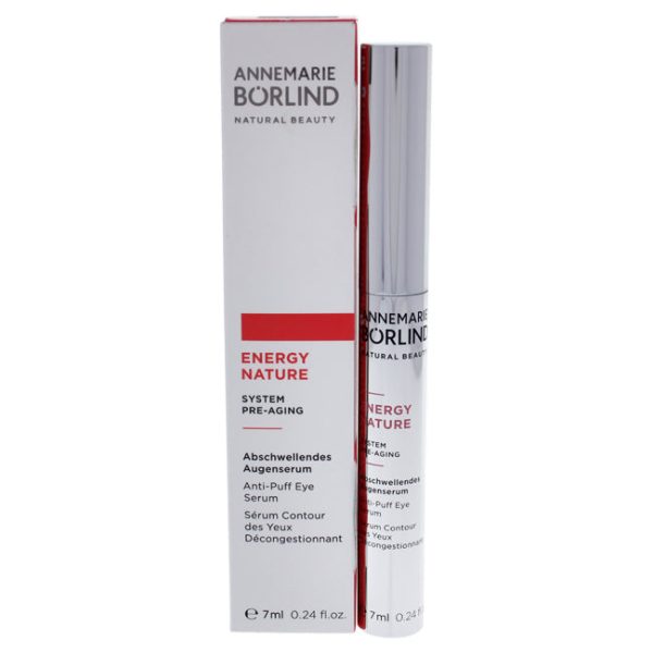 Annemarie Borlind Energynature System Pre-Aging Anti-Puff Eye Serum by Annemarie Borlind for Unisex - 0.24 oz Serum Online Sale