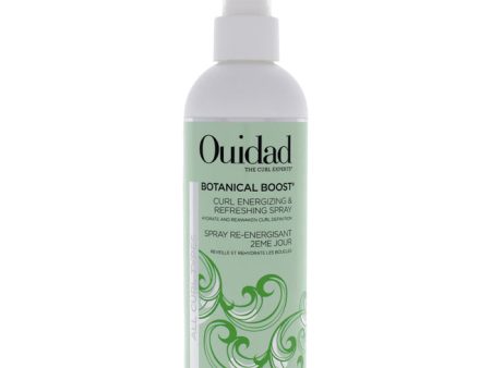 Ouidad Botanical Boost Curl Energizing and Refreshing Spray by Ouidad for Unisex - 8.5 oz Hairspray Hot on Sale