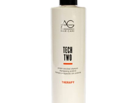 AG Hair Cosmetics Tech Two Protein-Enriched Shampoo by AG Hair Cosmetics for Unisex - 10 oz Shampoo For Cheap