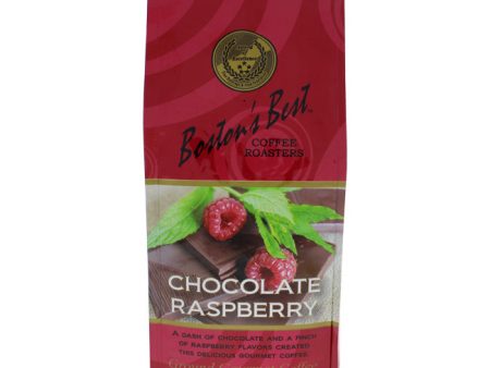 Bostons Best Chocolate Raspberry Ground Gourmet Coffee by Bostons Best for Unisex - 12 oz Coffee Online Hot Sale