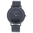 Andreas Osten AO-134 Distrig - Black Stainless Steel Mesh Bracelet Watch by Andreas Osten for Women - 1 Pc Watch Online Hot Sale