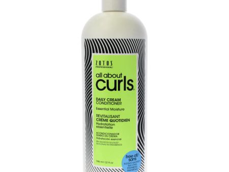 All About Curls Daily Cream Conditioner by All About Curls for Unisex - 32 oz Conditioner Online