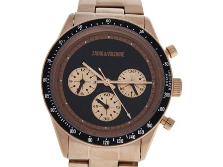 Zadig & Voltaire ZVM128 Master - Rose Gold Stainless Steel Bracelet Watch by Zadig & Voltaire for Unisex - 1 Pc Watch Sale