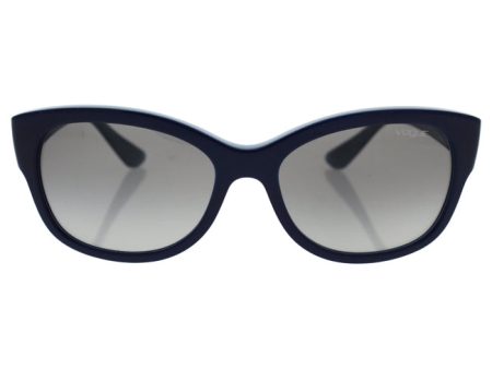 Vogue Vogue VO5034SB 2378 11 - Top Dark Blue Opal Azure Grey Gradient by Vogue for Women - 56-17-135 mm Sunglasses Online Sale