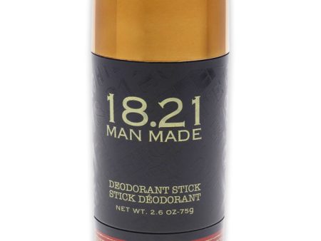 18.21 Man Made Deodorant Stick - Sweet Tobacco by 18.21 Man Made for Men - 2.6 oz Deodorant Stick For Discount