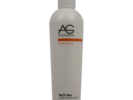 AG Hair Cosmetics Tech Two Protein-Enriched Shampoo by AG Hair Cosmetics for Unisex - 8 oz Shampoo Discount