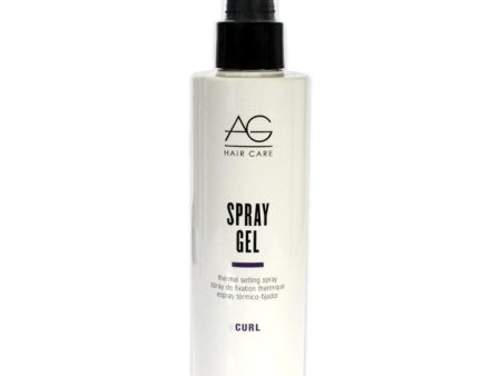 AG Hair Cosmetics Spray Gel Thermal Setting Spray by AG Hair Cosmetics for Unisex - 8 oz Hair Spray Online now