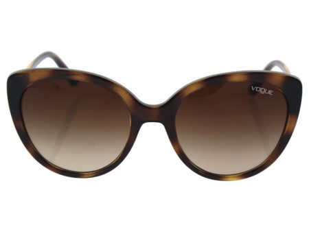 Vogue Vogue VO5060S W656 13 - Havana Brown gradient by Vogue for Women - 53-19-135 mm Sunglasses Online now