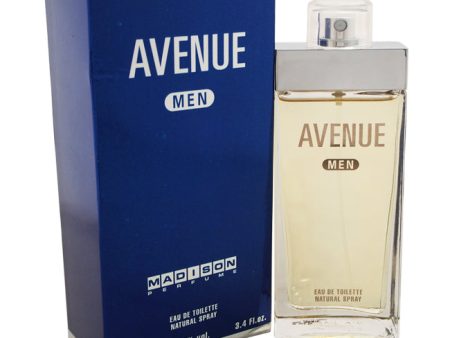 Madison Perfume Avenue by Madison Perfume for Men - 3.4 oz EDT Spray Sale