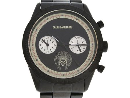 Zadig & Voltaire ZVM122 Master - Black Stainless Steel Bracelet Watch by Zadig & Voltaire for Unisex - 1 Pc Watch For Sale