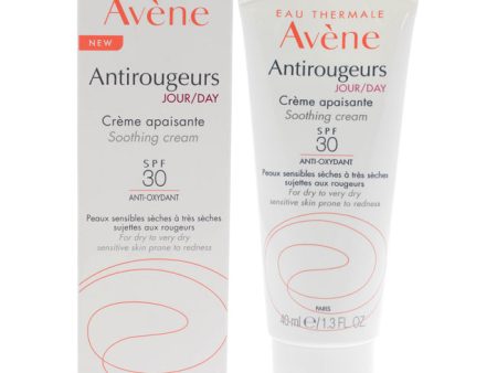 Avene Antirougeurs Day Sothing Cream SPF 30 by Avene for Unisex - 1.3 oz Cream Sale