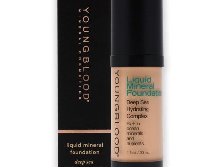 Youngblood Liquid Mineral Foundation - Bisque by Youngblood for Women - 1 oz Foundation For Cheap