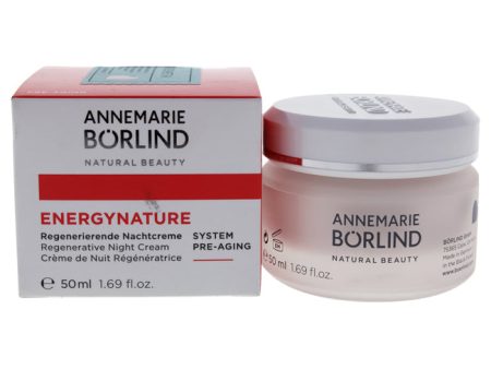 Annemarie Borlind Energynature System Pre-Aging Regenerative Night Cream by Annemarie Borlind for Unisex - 1.7 oz Cream on Sale