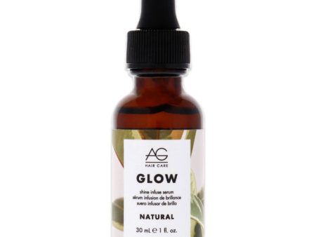 AG Hair Cosmetics Glow Shine Infuse Serum by AG Hair Cosmetics for Unisex - 1 oz Serum Online now