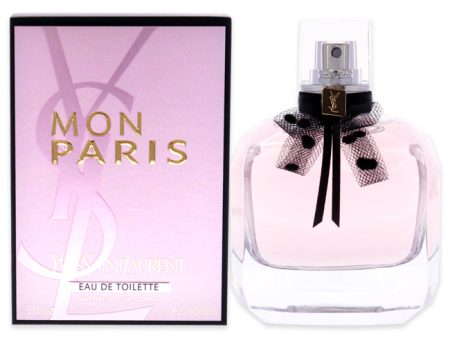 Yves Saint Laurent Mon Paris by Yves Saint Laurent for Women - 3 oz EDT Spray For Discount