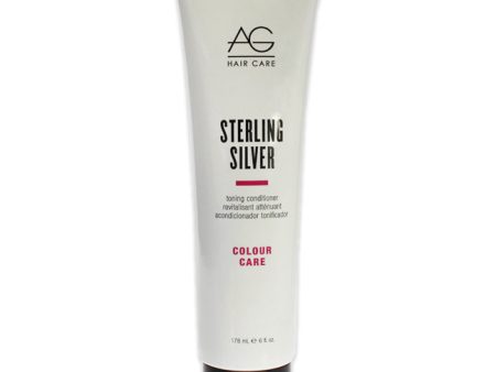 AG Hair Cosmetics Sterling Silver Toning Conditioner by AG Hair Cosmetics for Unisex - 6 oz Conditioner Online Hot Sale