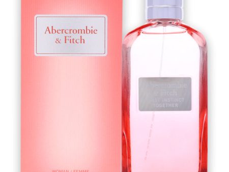 Abercrombie and Fitch First Instinct Together by Abercrombie and Fitch for Women - 3.4 oz EDP Spray Online Hot Sale