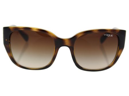 Vogue Vogue VO5061SB W656 13 - Havana Brown Gradient by Vogue for Women - 53-20-135 mm Sunglasses For Discount