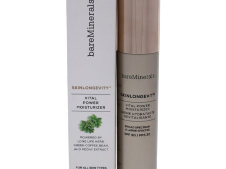 bareMinerals Skinlongevity Vital Power Moisturizer SPF 30 by bareMinerals for Unisex - 1.7 oz Moisturizer Online Sale